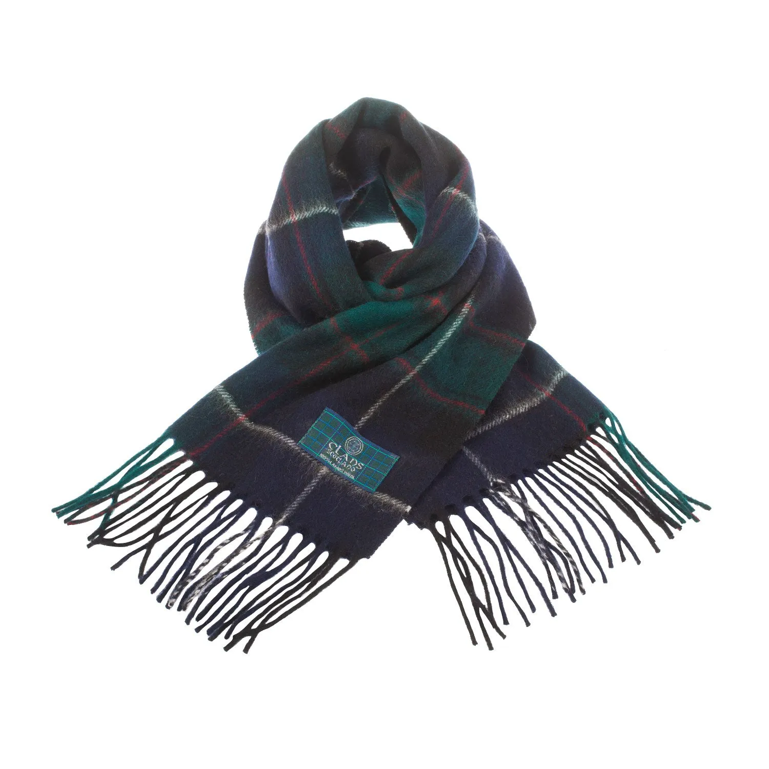 Lambswool Scottish Tartan Clan Scarf  Macrae Hunting