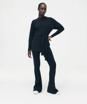 Luxe Merino Slim Pant with Slit