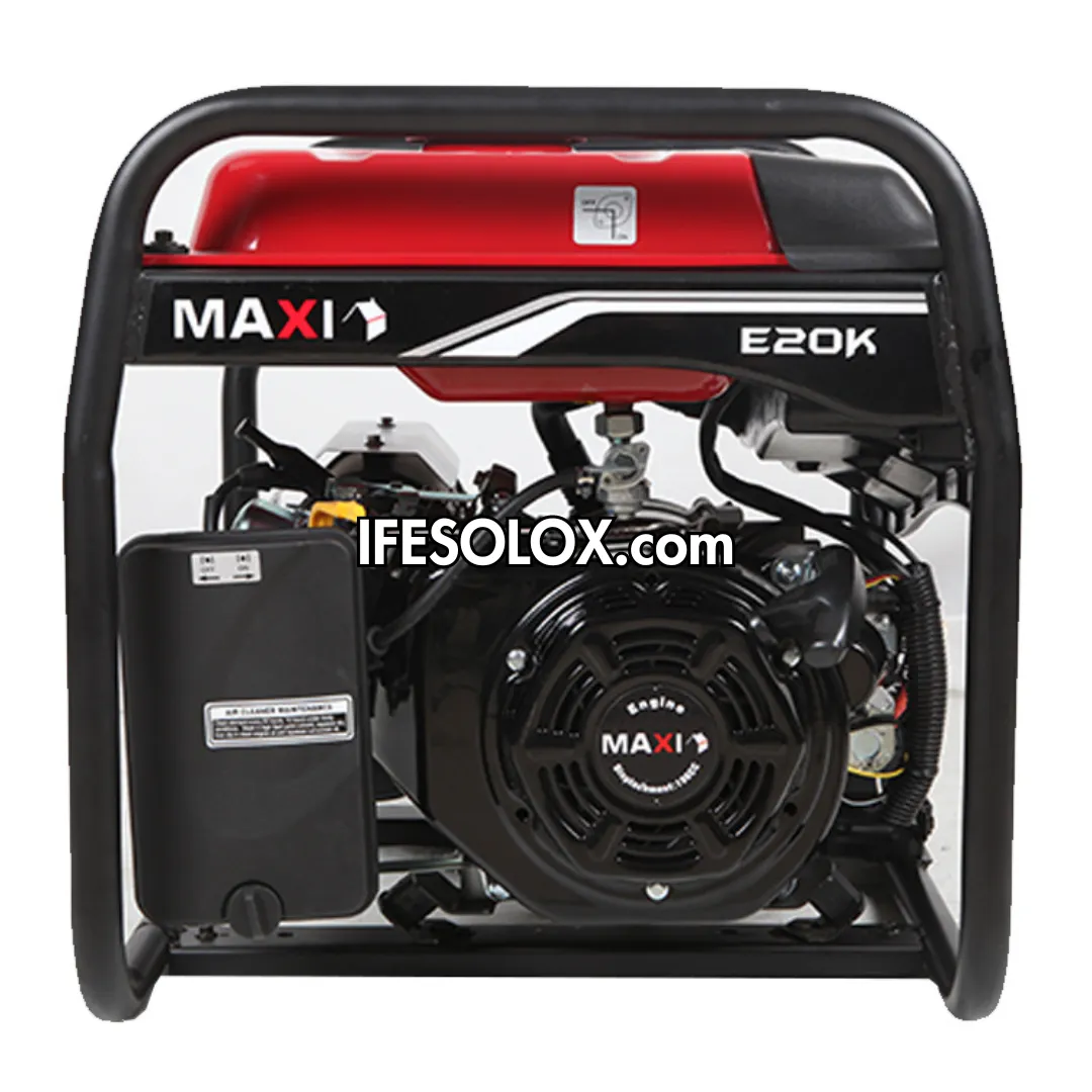 MAXI E20K 2.5KVA Pure Copper Key Start Gasoline Generator - Brand New