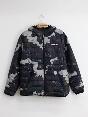 Men's Camo Printed Puffer Jacket,Multi