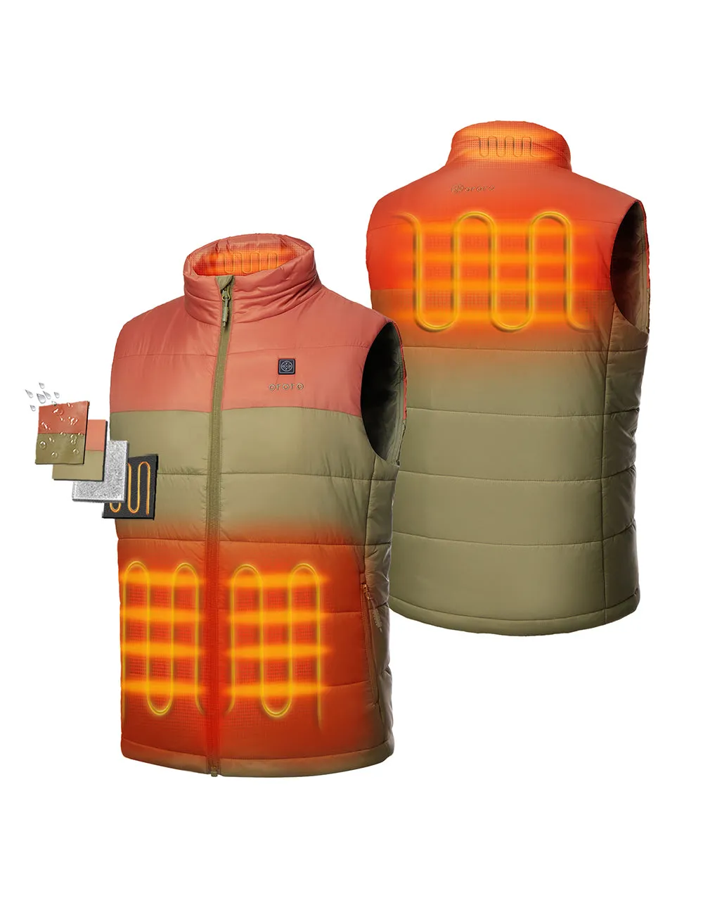 Men's Classic Heated Vest - New Colours