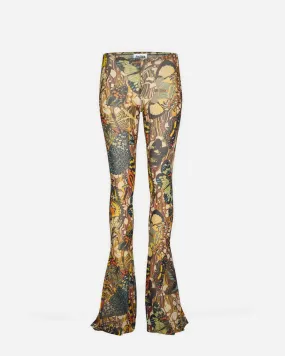 Mesh Pant Printed "Papillon"