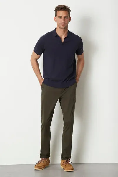 M.J. Bale - Dickie Knit Polo - Navy