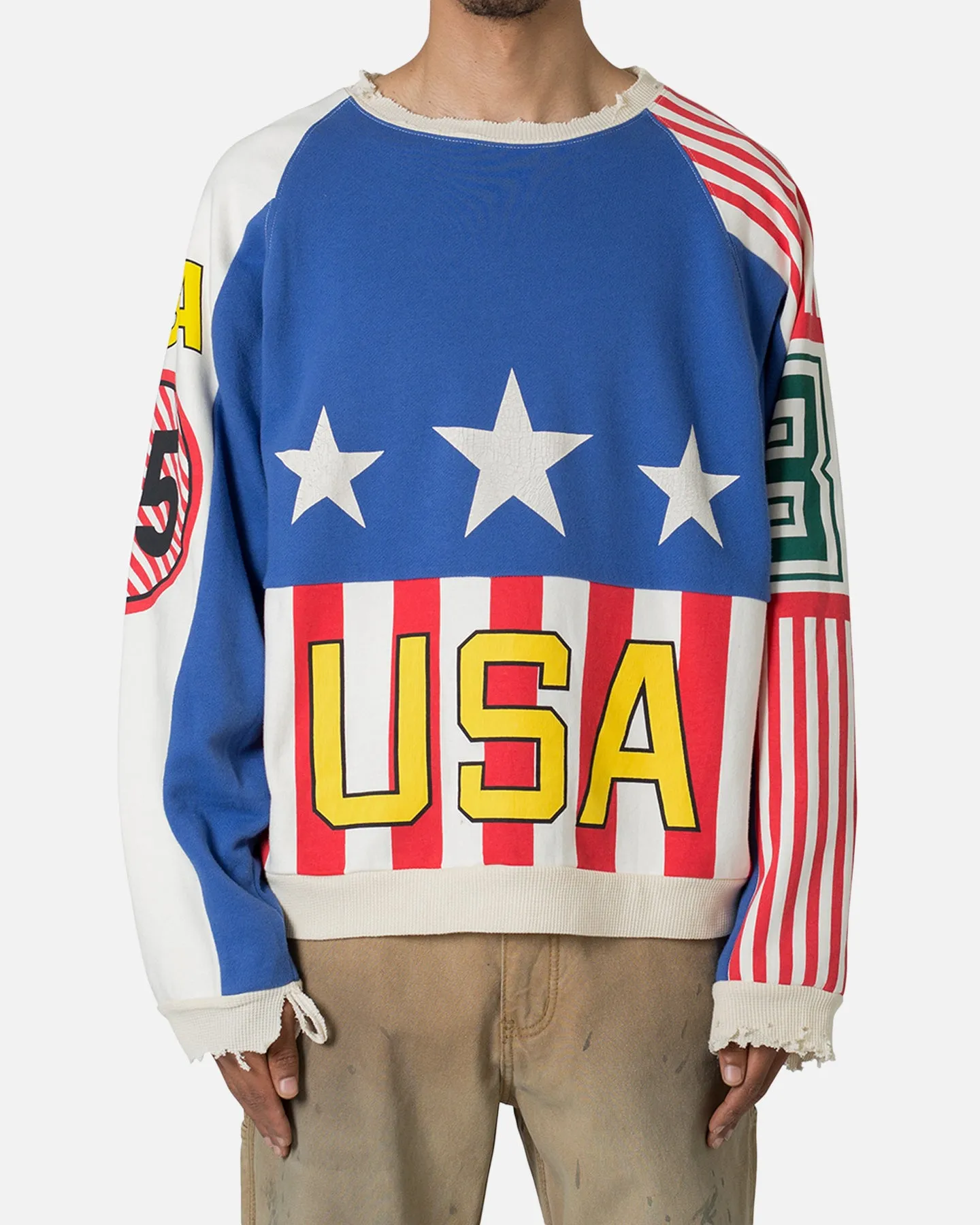 MNML Vintage USA Crewneck Red/White/Blue