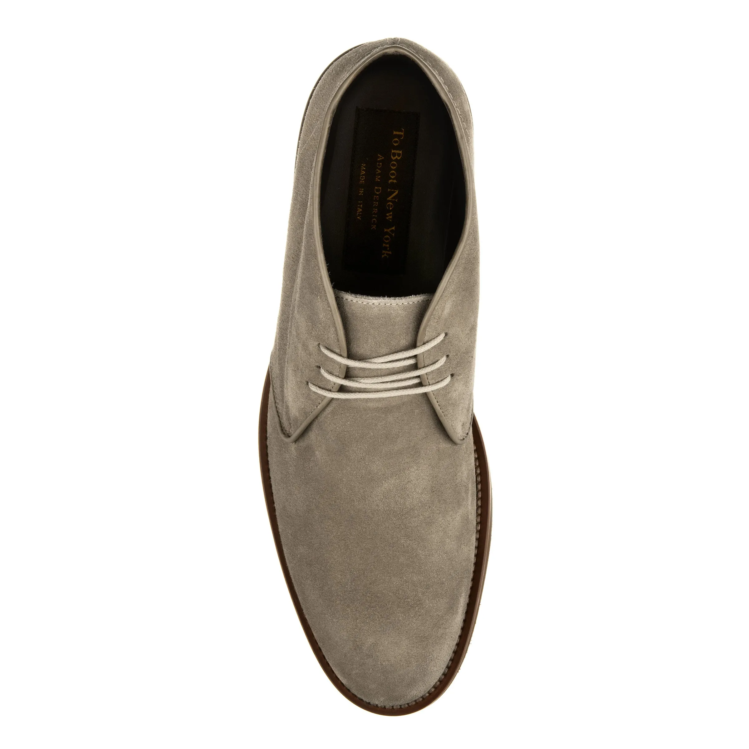 Monaco Taupe Suede Desert Boot