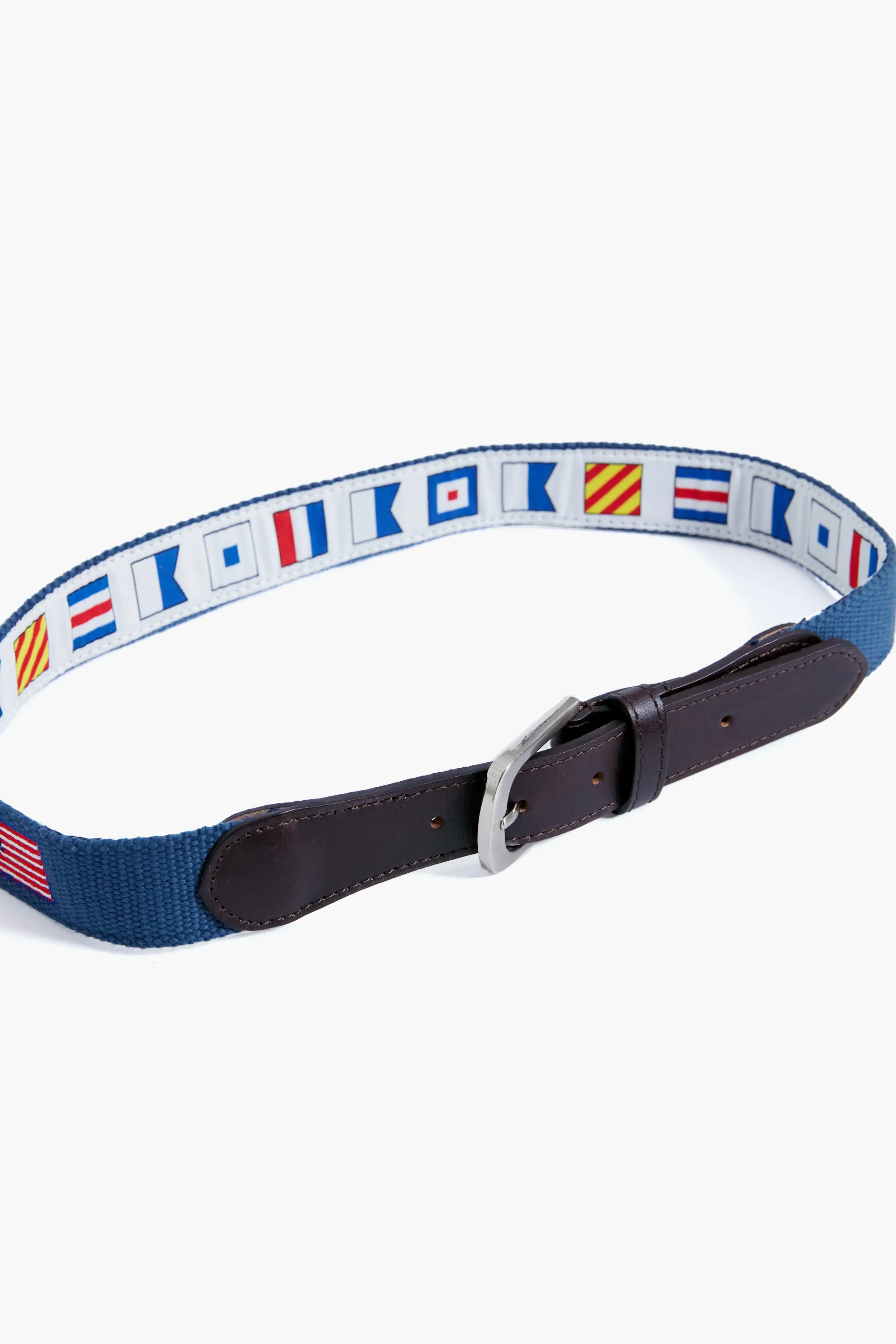 Navy American Flag Bowsprit Belt