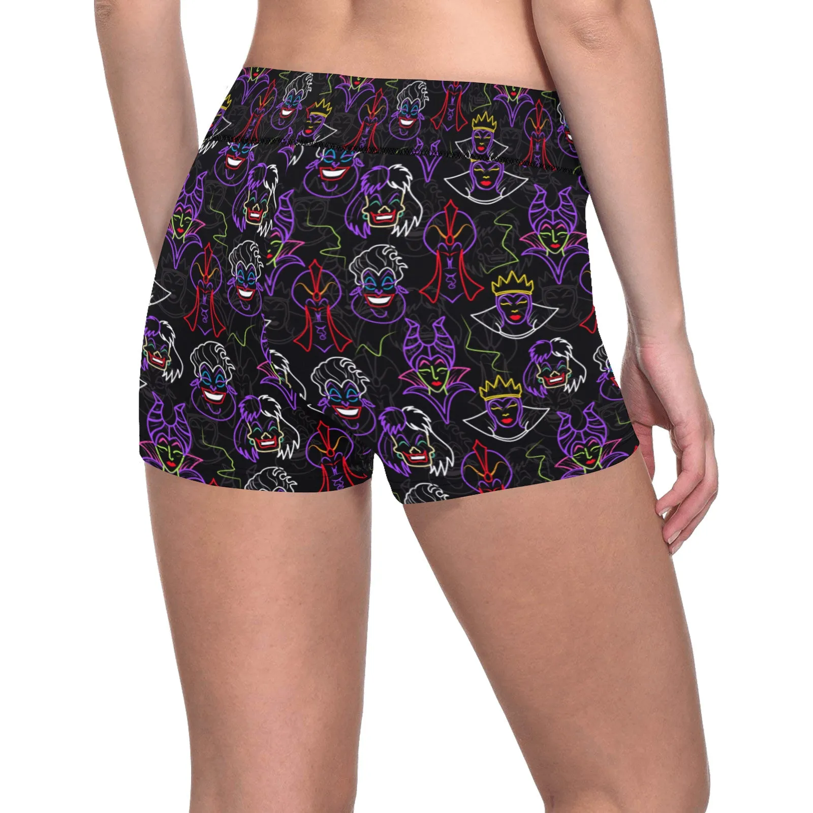 Neon Villains Women's Short Leggings