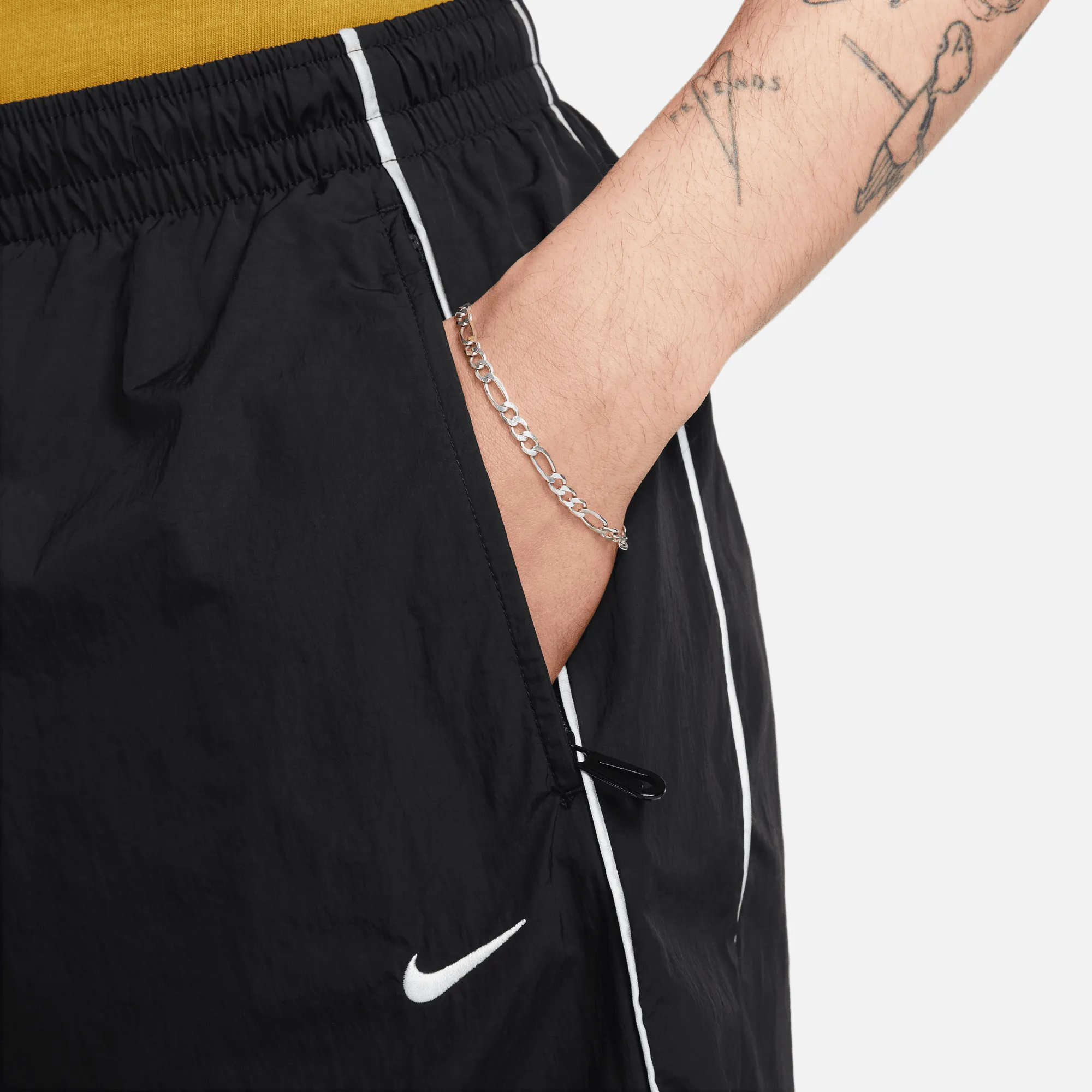 Nike Solo Swoosh Black Track Pants