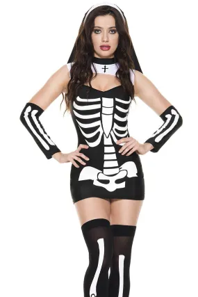 No Bones Nun Costume