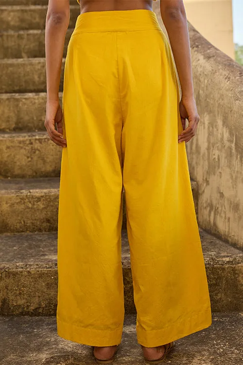 Okhai "Sona" Pure Cotton High-waisted Pants