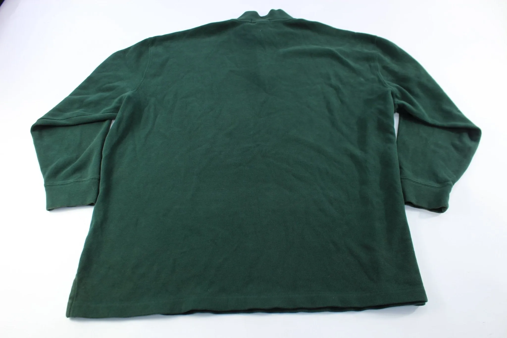 Polo by Ralph Lauren Green Quarter Zip Sweater