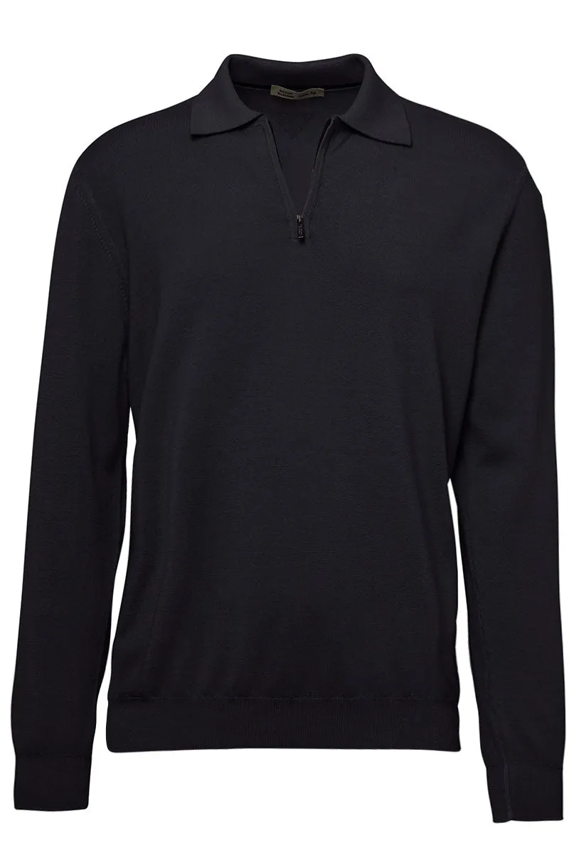 Polo Zip Sweater