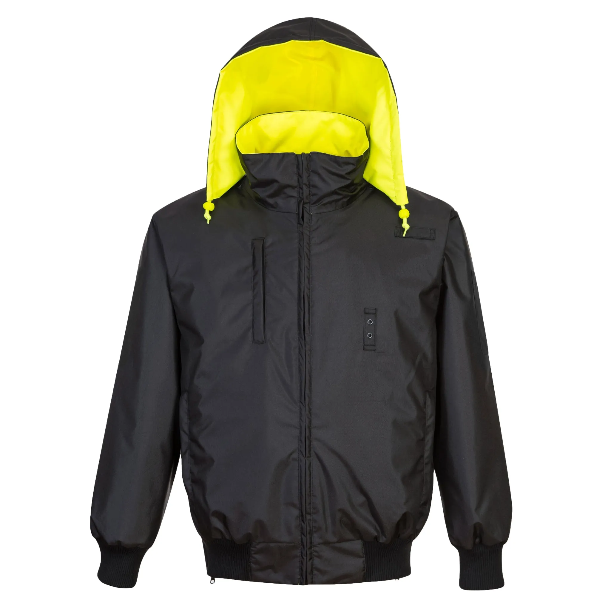 PORTWEST® Reversible Hi Vis Winter Bomber Jacket - Waterproof - ANSI Class 3 - UH449