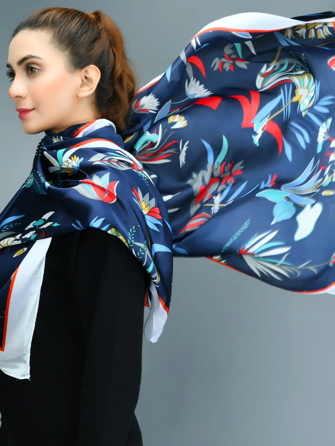 Printed Silk Scarf