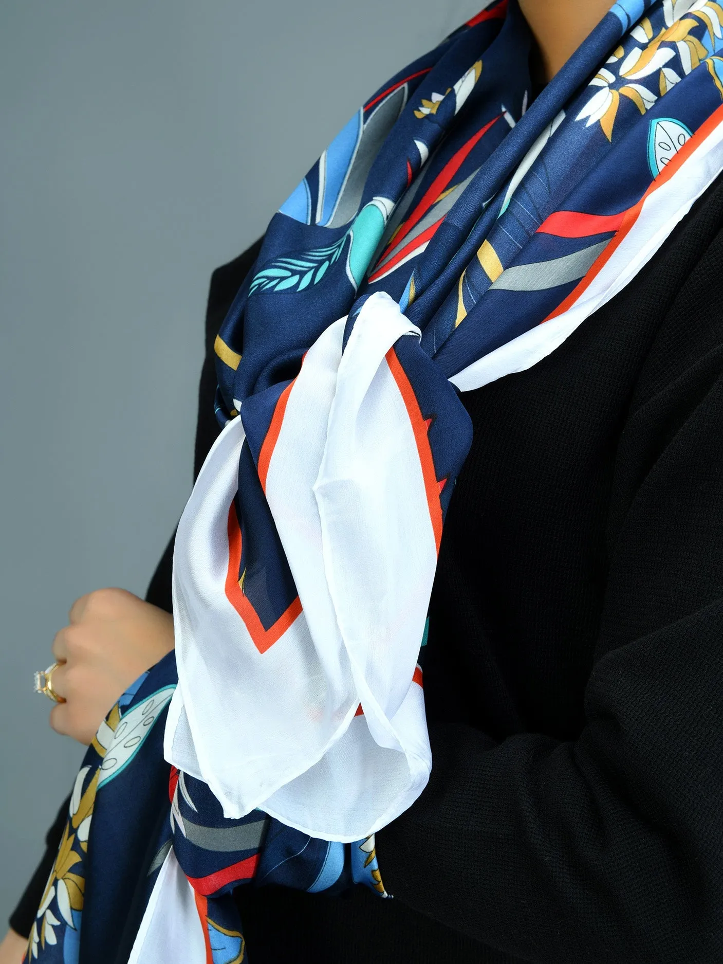 Printed Silk Scarf