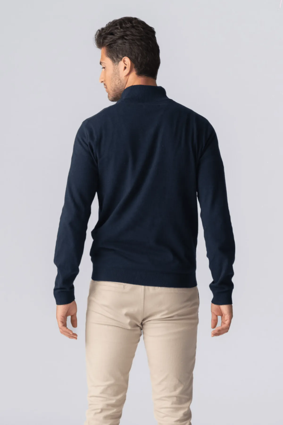 Pullover Half Zip - Navy