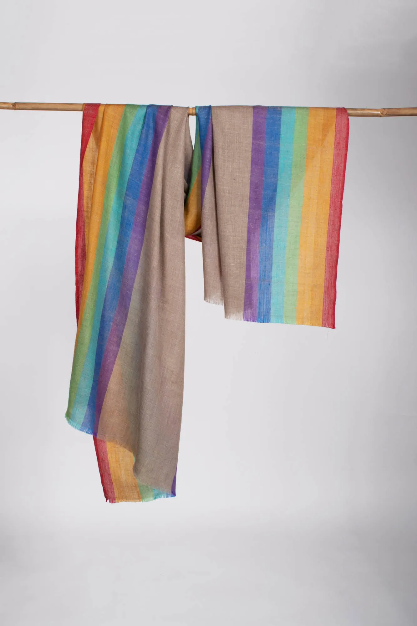 Rainbow Pashmina Scarf - SKYLINE