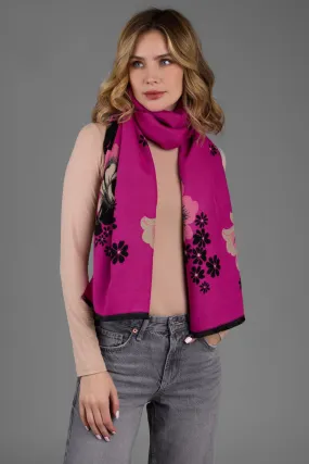 Reversible Blossom Burst Scarf