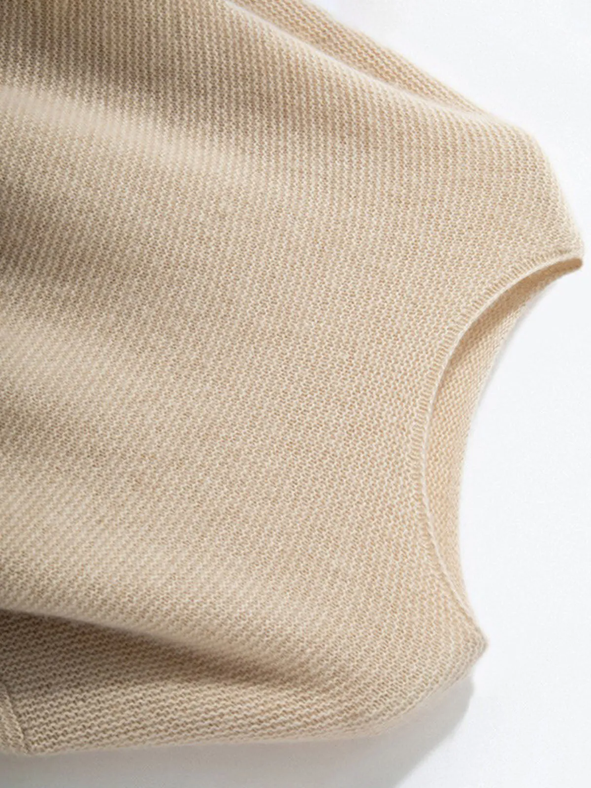 Round Neck Loose Thick and Cozy Pure Cashmere Sweater