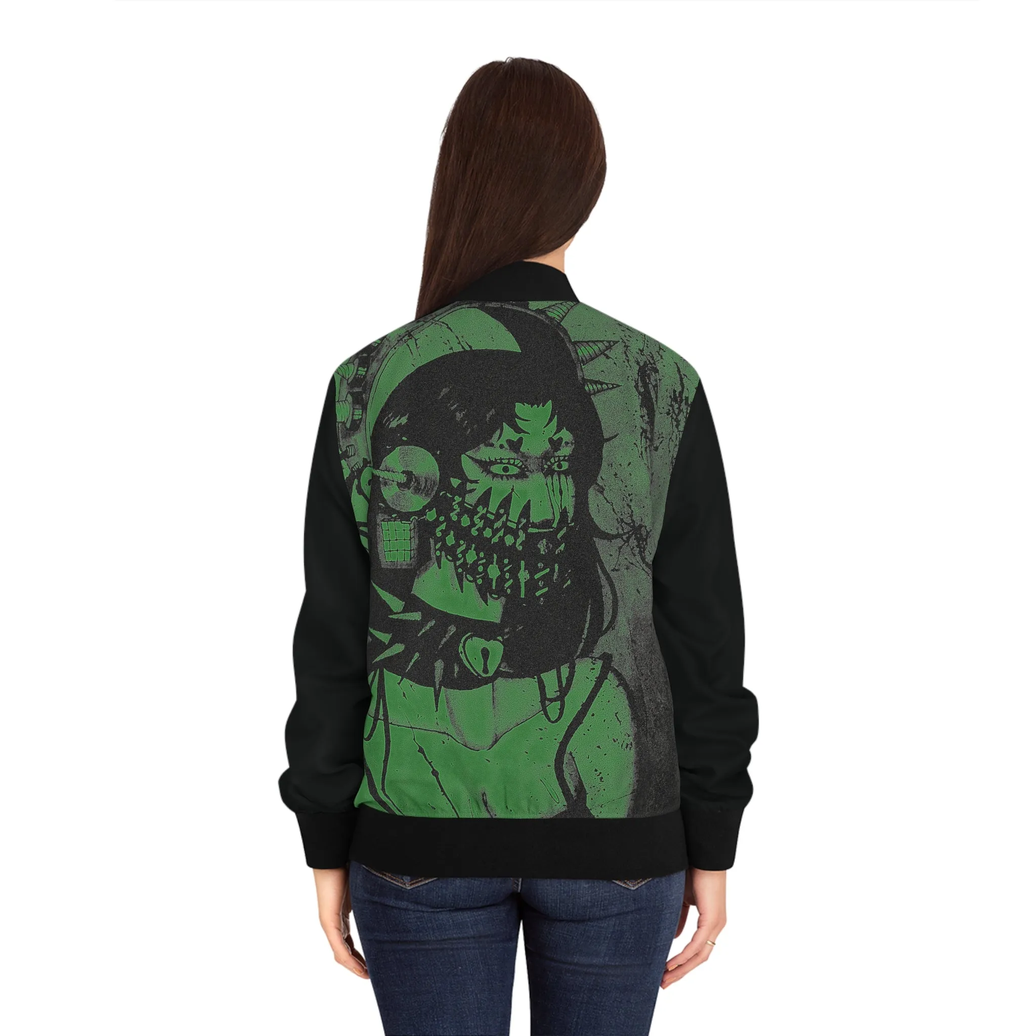 (Seattle Day Delivery) Saw Bomber Jacket (Green)