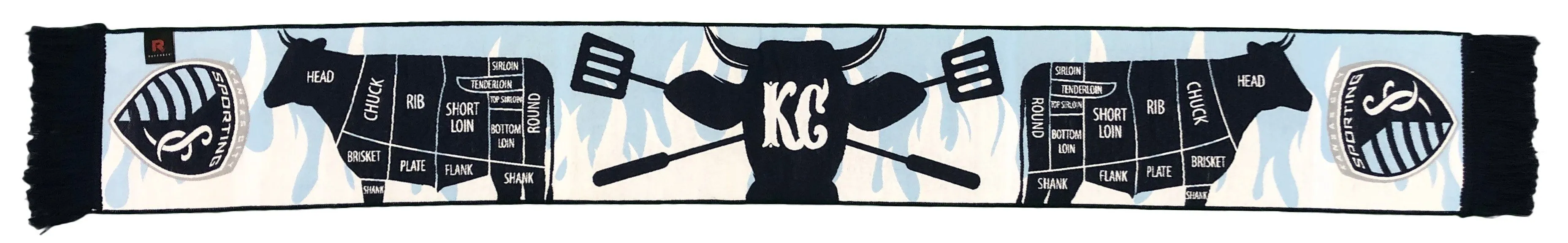 SPORTING KANSAS CITY SCARF - BBQ (HD Woven)