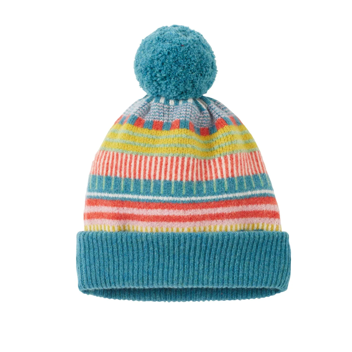 Static Stripe Beanie Hat - Tutti Frutti