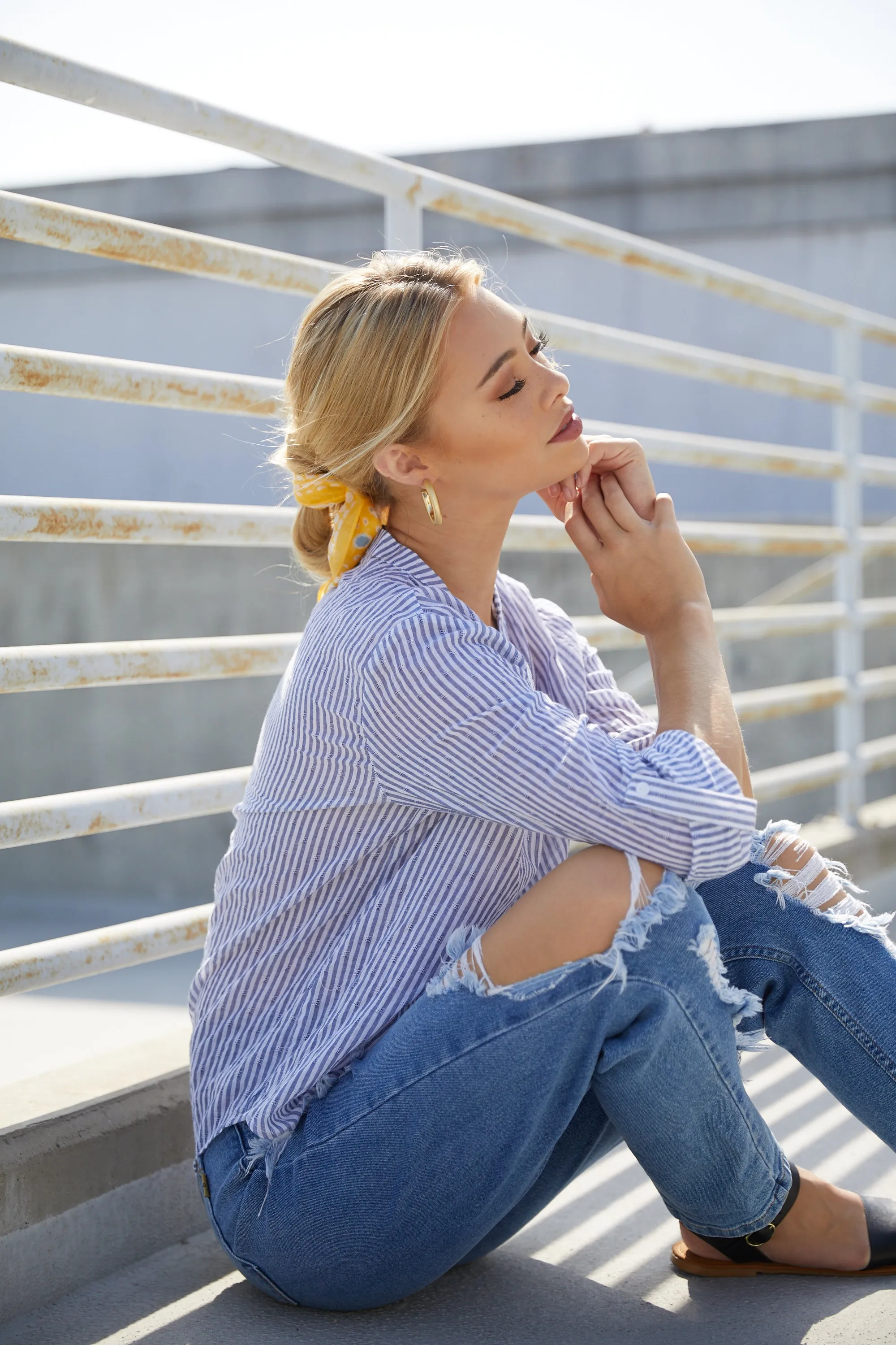 Sunburst Bandana Scarf