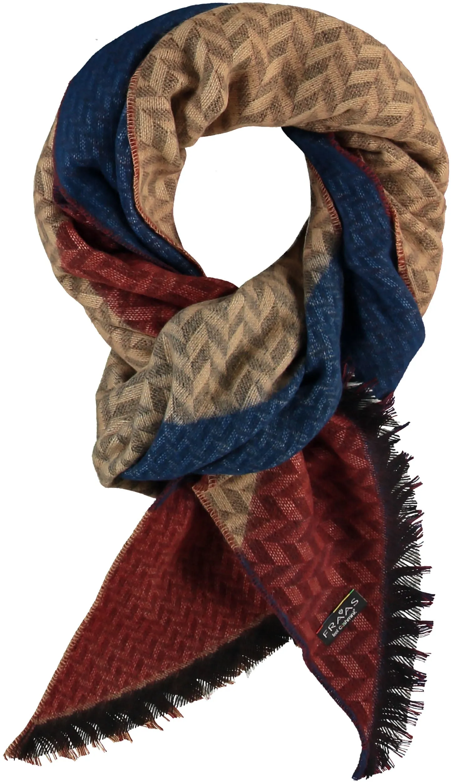 Sustainability Edition Chevron Recycled Bias Scarf