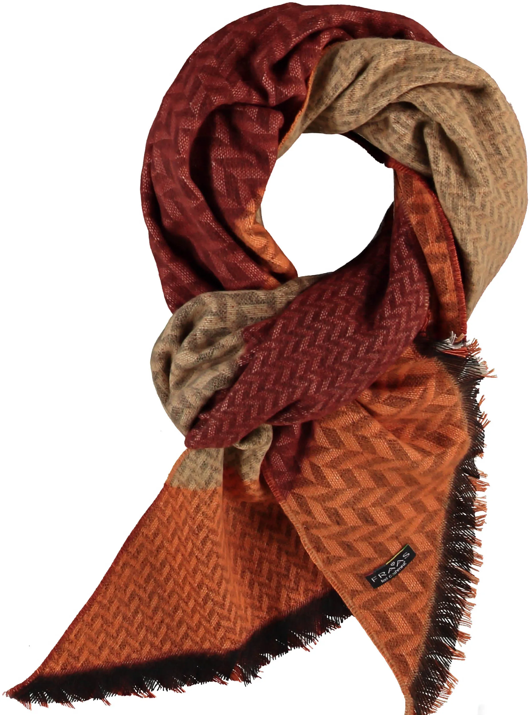 Sustainability Edition Chevron Recycled Bias Scarf