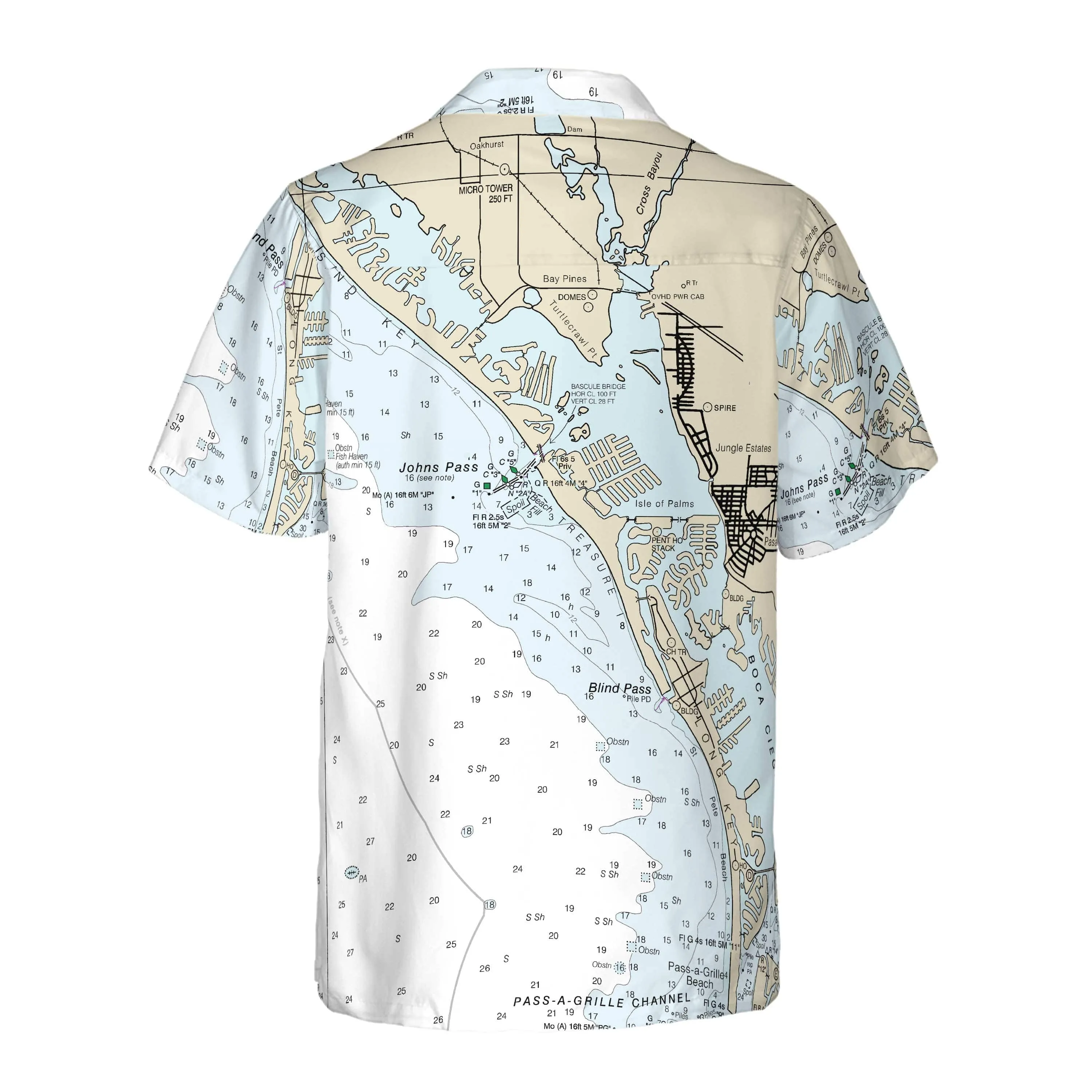 The Johns Pass Coconut Button Camp Shirt