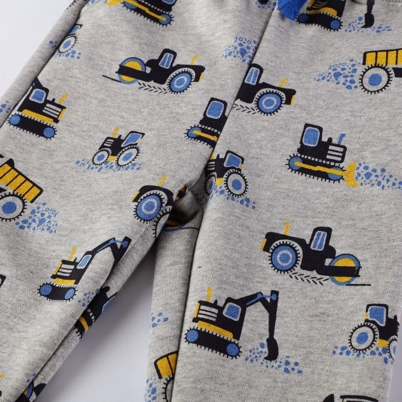 Toddler Boy's Truck Print Casual Pants