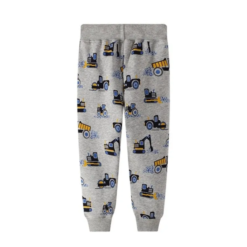 Toddler Boy's Truck Print Casual Pants