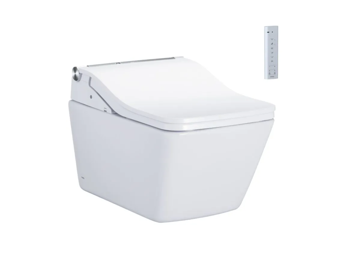 Toto SP Washlet®  SW Wall Hung Toilet - 1.28 GPF & 0.9 GPF - Auto Flush