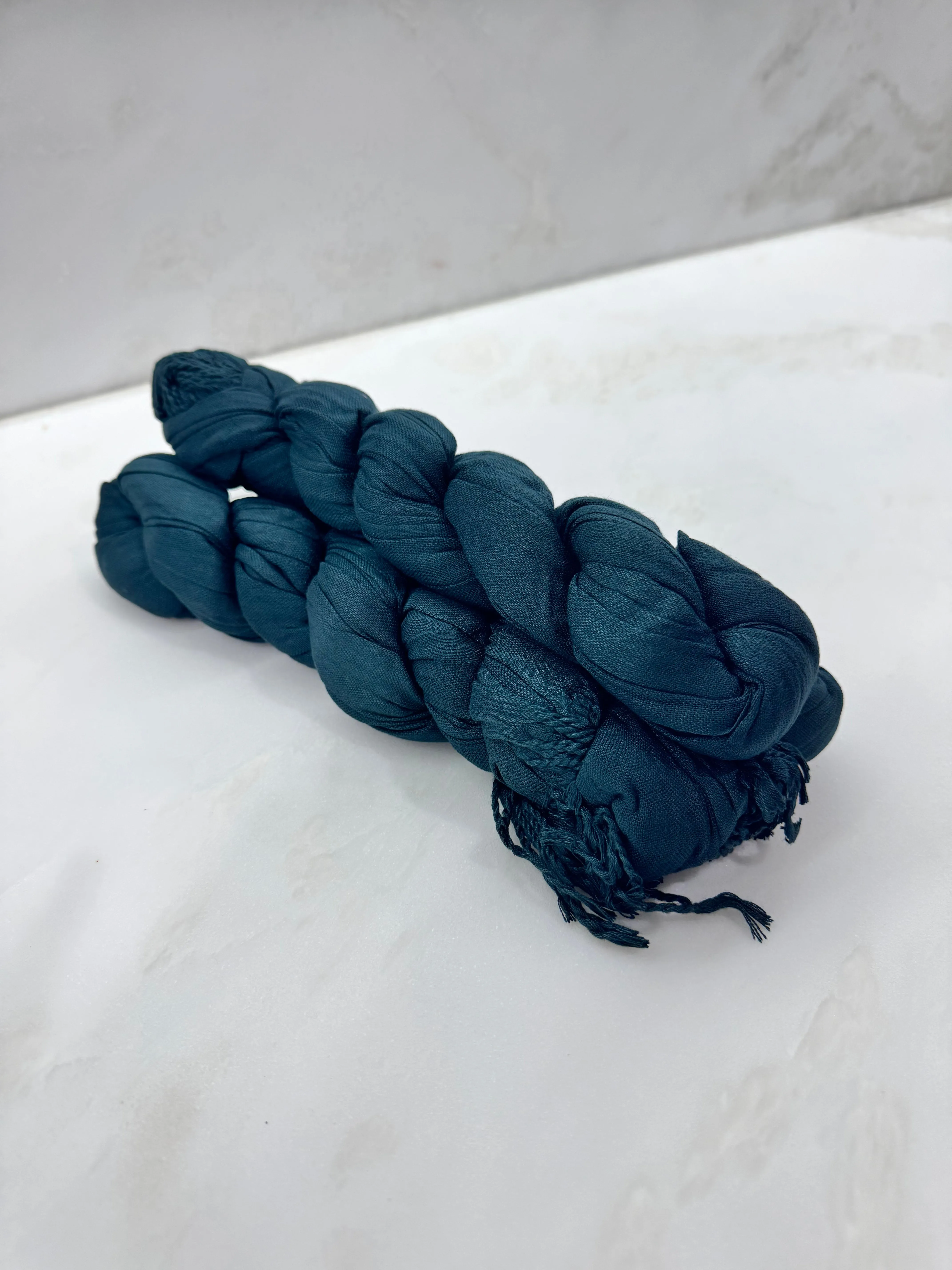 Twisted Tassel Scarf