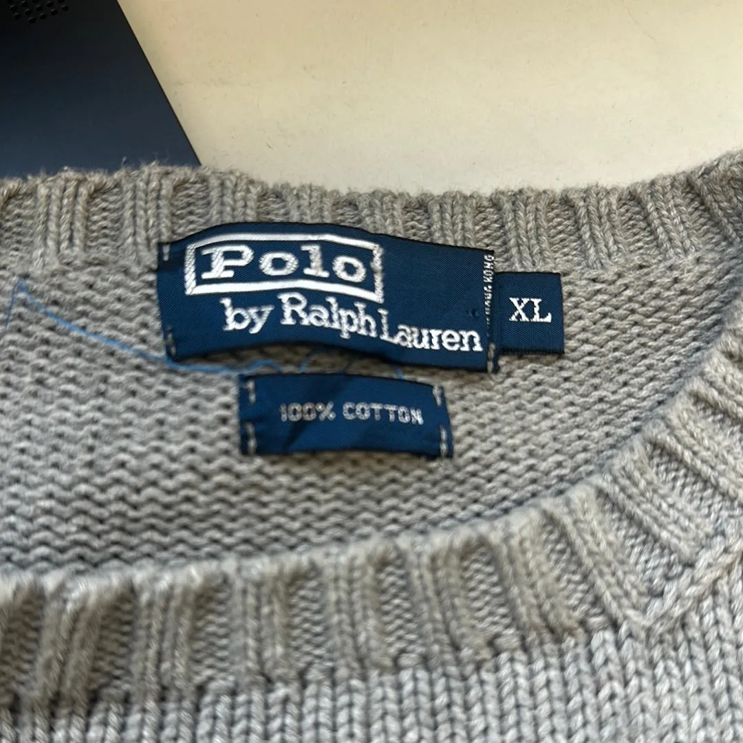 vintage polo ralph lauren knitted sweater