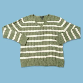 Vintage Polo Ralph Lauren Women's Knit Sweater XLarge