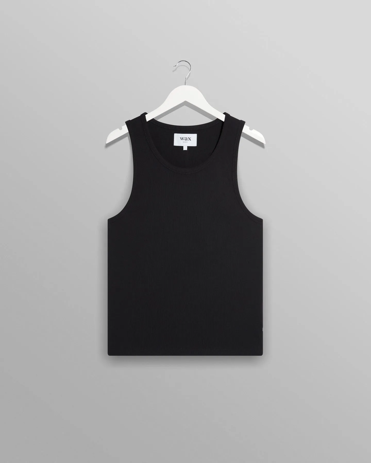 Wax London Black Montague Tank