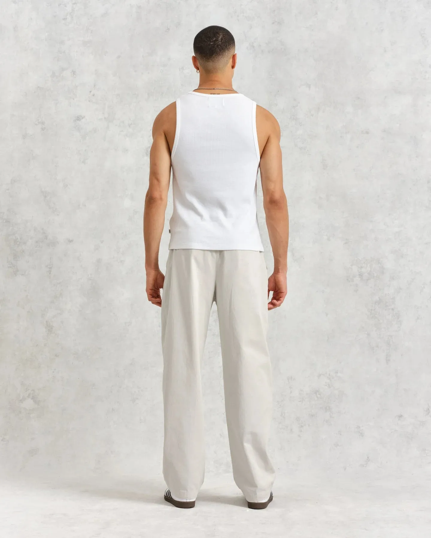 Wax London White Montague Tank