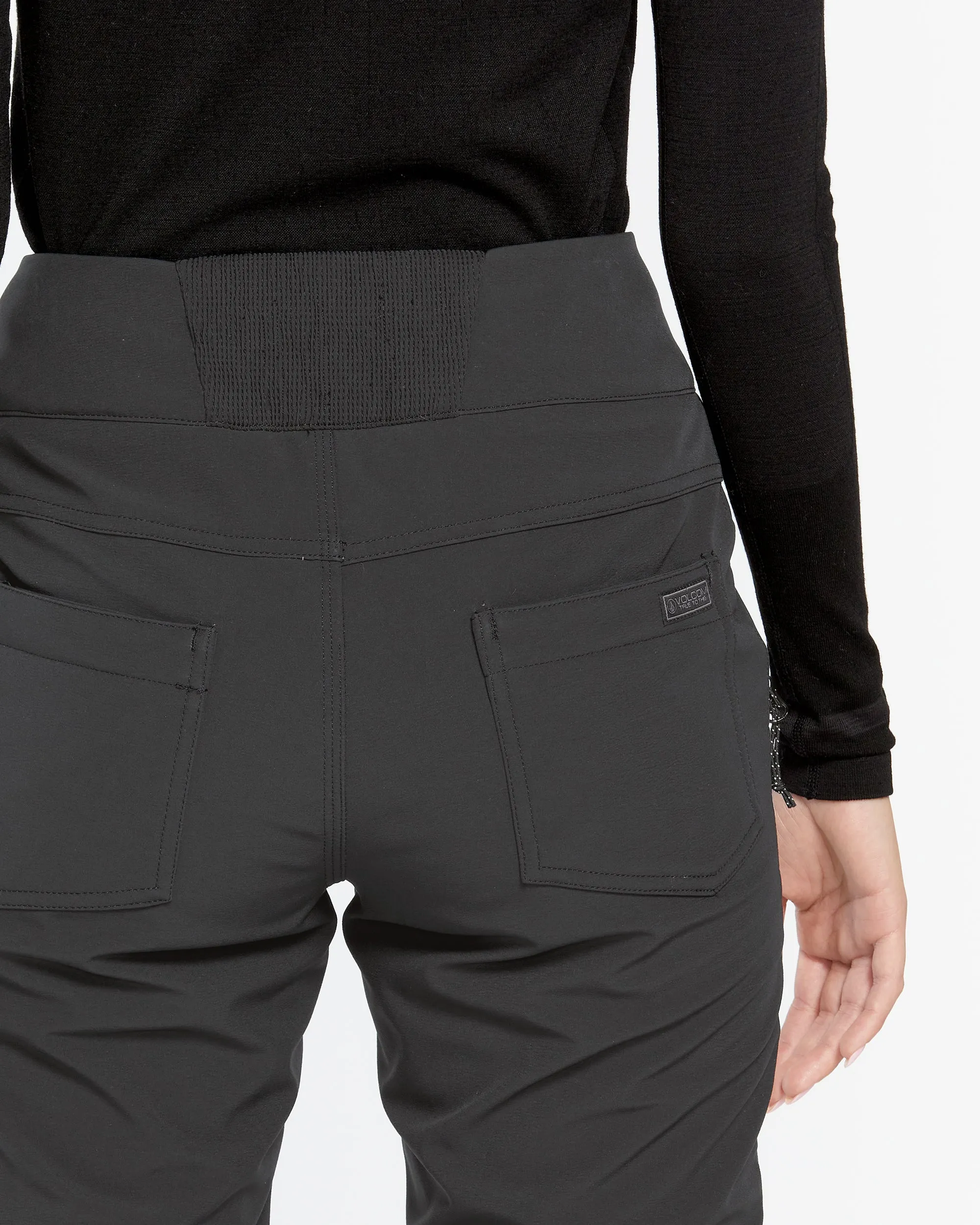 Womens Battle Stretch Pants - Black