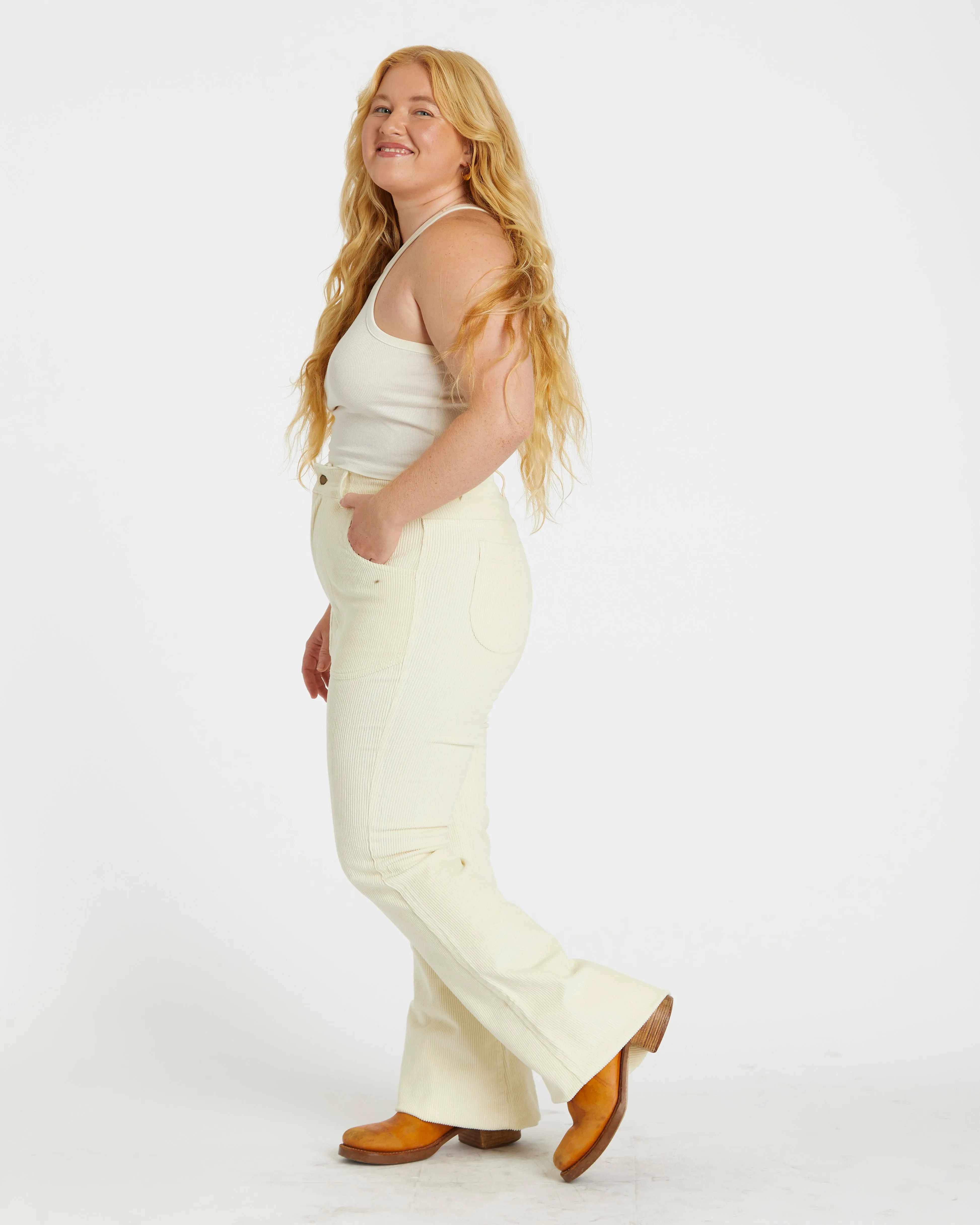 Women's Bell Bottom (Cream)