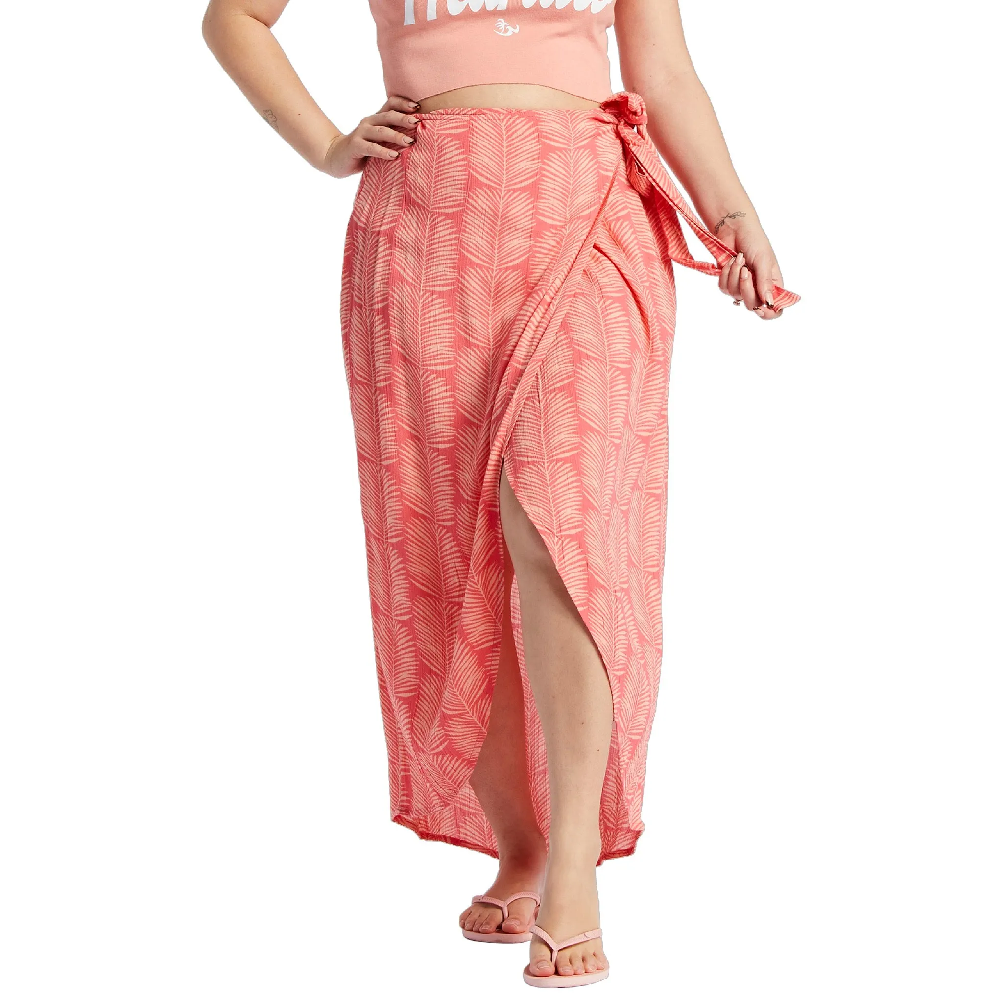 Womens Hula Honey Skirt - Guava