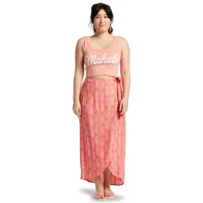 Womens Hula Honey Skirt - Guava