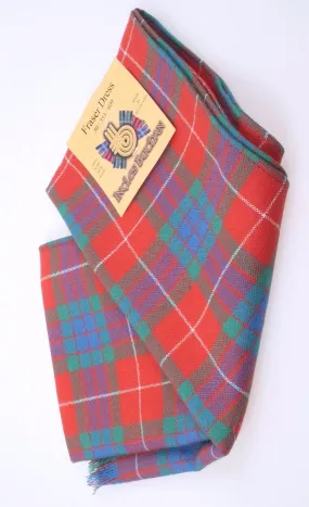 Wool Scarf in Fraser Red Ancient Tartan